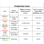 Prefold Diaper Manufacturer - Newborn Flat Printed Birdseye