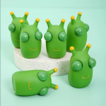 PVC Toys Supplier - Hot Sale Green Squeeze Eye Pop Bug