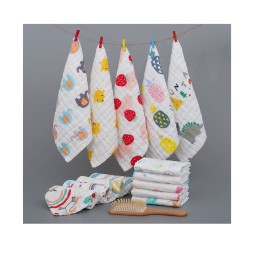 Baby Bath Towel Supplier - Wholesale Pure Cotton Six-layer
