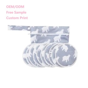 Nursing Pads Factory - Coola Peach 10cm Absorbent Recycled