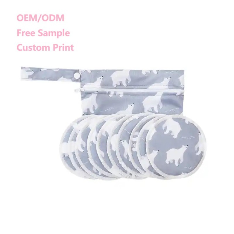 Nursing Pads Factory - Coola Peach 10cm Absorbent Recycled