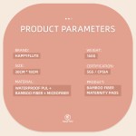 Nursing Pad Factory - Moramona Washable Waterproof Polyester