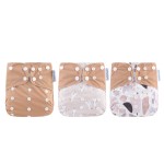 Baby Diapers Supplier - Coola Peach 3pcs Set Reusable