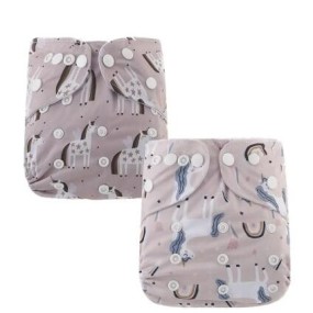 Cloth Diaper Factory - Coola Peach Recycled 2 Pack Pocket
