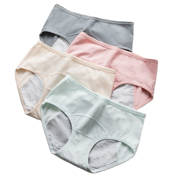 Women's Briefs Supplier - Plus Size Absorbent 3 Layer