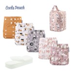 Cloth Diaper Supplier - Coola Peach Waterproof Washable