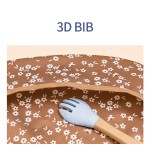 Baby Bibs Factory - Coola Peach Waterproof Light Weight