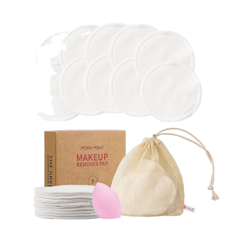 Makeup Remover Pads Factory - Mora Mona Washable Round