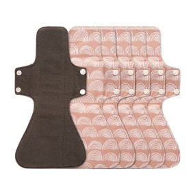 Sanitary Napkin Supplier - Moramona Bamboo Charcoal 5 Pcs