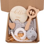 Baby Gift Set Supplier - Newborn Beech Teether Headband