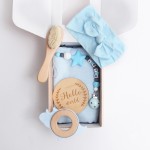 Baby Gift Set Factory - Newborn Muslin Blanket Silicone Teether