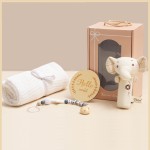 Baby Gift Set Factory - Newborn Muslin Blanket Silicone Teether