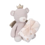 Baby Blanket Set Supplier - Gift Box Bear Polyester Flannel