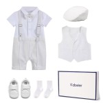 Baby Clothes Set Manufacturer - Boy Gentleman Outfit Collared