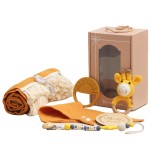 Baby Gift Set Factory - Newborn Muslin Blanket Silicone Teether