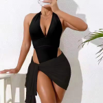 Women Bikinis Supplier - Custom Sexy Halter Solid