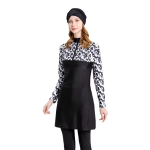 Full Cover Swimsuit Supplier - Three-Piece with Long