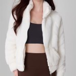 Fleece Gym Shorts Supplier - Stand Collar Fitness