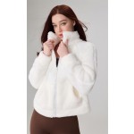 Fleece Gym Shorts Supplier - Stand Collar Fitness