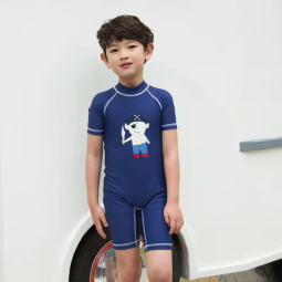 Kids One-Piece Factory - Pirate Printed Board Shorts