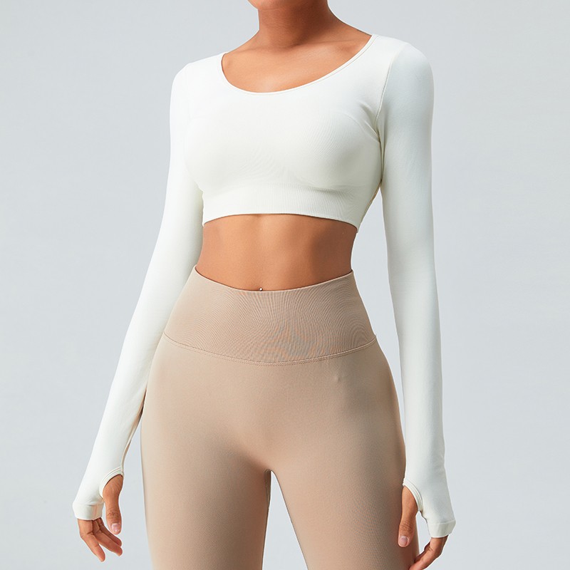 Yoga Crop Top Supplier - Hot Sale Lightweight Seamless