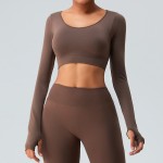 Yoga Crop Top Supplier - Hot Sale Lightweight Seamless