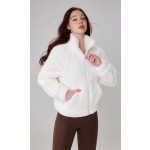 Fleece Gym Shorts Supplier - Stand Collar Fitness