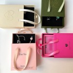 Handheld Jewelry Box Manufacturer - Custom Earring Necklace Paper Portable Handbag