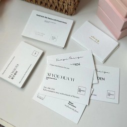 Paper Flower Care Card Manufacturer - Custom Handwritten Message Gift Greeting Card