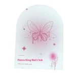 Press On Nail Cardboard Manufacturer - Custom Waterproof Colorful Display Background