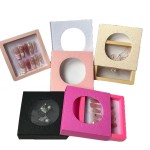 Nail Art PE Film Box Manufacturer - Custom Press on Nail Necklace Badge 3D Packaging