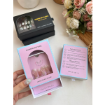 False Nails Packaging Box Manufacturer - Custom Clear PVC Window Luxury Gift Box