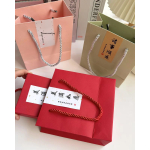 Art Paper Jewelry Bag Manufacturer - Custom Blank Texture Handheld Bag with Rope