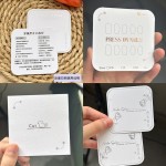 Nail Display Card Manufacturer - Custom Silver Hot Stamping Rounded Corner Paper