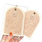 Nail Display Card Manufacturer - Custom Double-layer Art Paper Hang Packaging