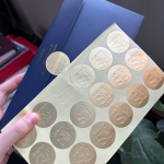 Gold Foil Label Manufacturer - Custom Embossed Sealing Adhesive Sticker Wholesale