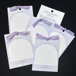 Purple Bowknot Nail Card Manufacturer - Custom Fingernails Instructions Silk Ribbon