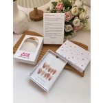 Press on Nail Paper Box Manufacturer - Custom Gradient Transparent Window Thickened