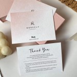 Thank You Card Manufacturer - Custom Product Feedback Gift Card Wholesale