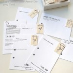 Nail Art Card Manufacturer - Custom Press On Nail Packaging Set with OPP Bag