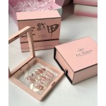 Jewelry Packaging Box Manufacturer - Custom Two-piece Foldable Necklace Earrings Box