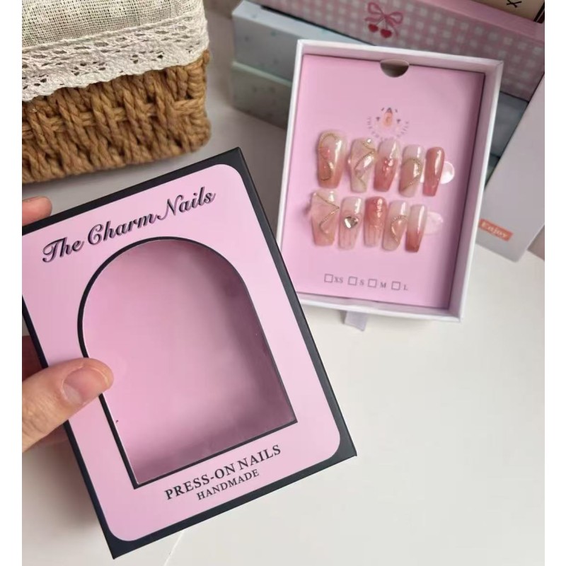 Press on Nail Packaging Box Manufacturer - Custom Storage Display Waterproof Box