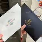 Pearly Envelope Manufacturer - Custom Art Paper Thank You Gift Card Wholesale