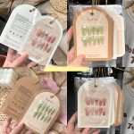 Nail Display Card Manufacturer - Custom Double-layer Art Paper Hang Packaging