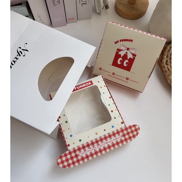 Hair Accessories Packaging Box Manufacturer - Custom Jewellery Display Clear Window
