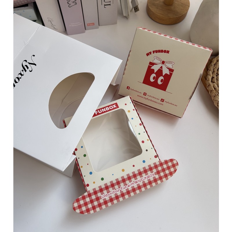 Hair Accessories Packaging Box Manufacturer - Custom Jewellery Display Clear Window