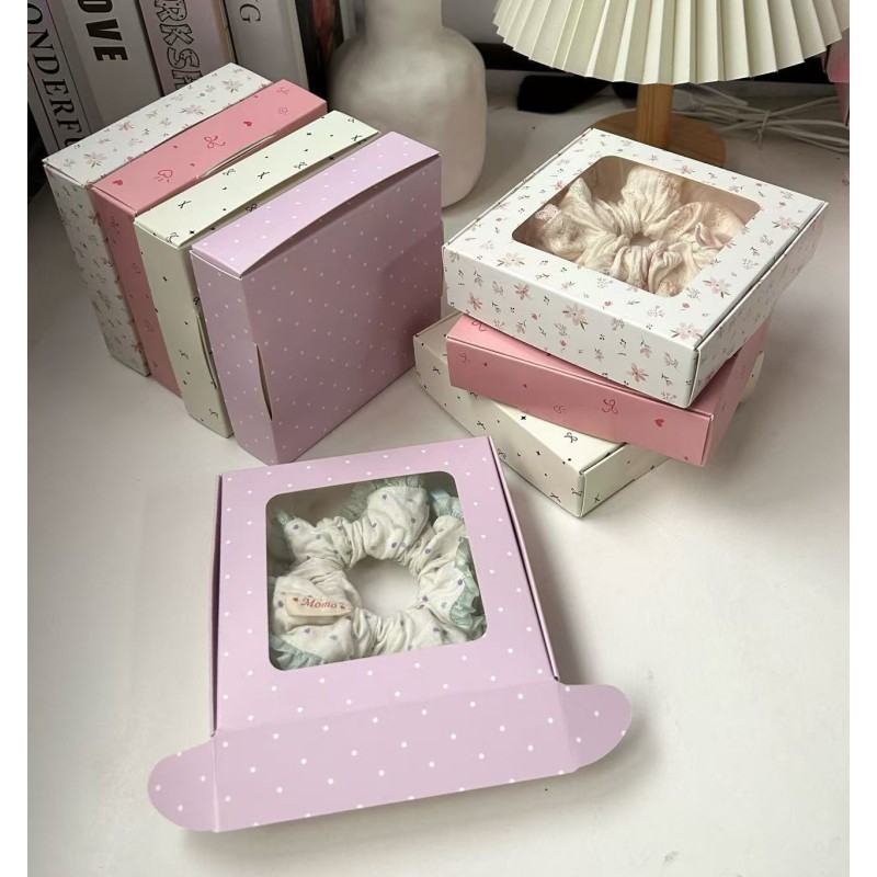 Jewelry Headband Box Manufacturer - Custom High End Paper Box with PVC Window Airplane