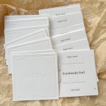 Cotton Paper Nail Card Manufacturer - Custom Embossed Press On Nail Display Wholesale