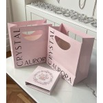 Clothes Packaging Bag Manufacturer - Custom Recycled Ribbon Handle Shopping Paper Bag