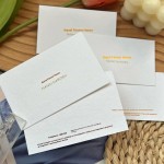 Paper Flower Care Card Manufacturer - Custom Handwritten Message Gift Greeting Card